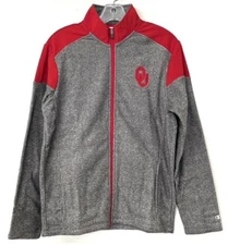 Champion Oklahoma Sooners Full Zip Jacket Licensed NCAA Pick Size