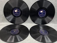 (4) Artie Shaw and his Orchestra Bluebird Record Lot Grade V- to E+ (D)