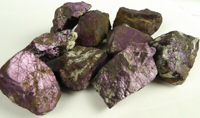 Rough Purpurite Rare Metallic Purple Mineral from Uis Namibia 100-120g Piece UK