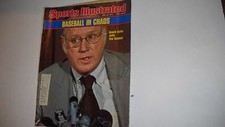 Bowie Kuhn- Baseball in Chaos -Sports illustrated 6/28/1976