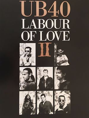 UB40, LABOUR OF LOVE II, AUTHENTIC 1990 POSTER | eBay
