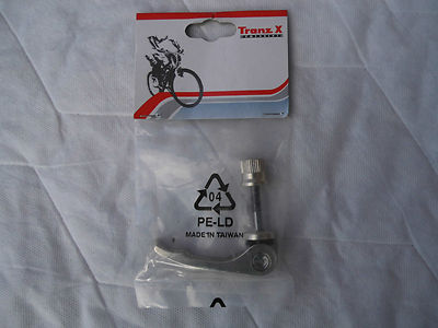 NEU Trans X Schnellspanner Fahrrad Sattelstütze Klemmschraube ca. 10m bis 25mm