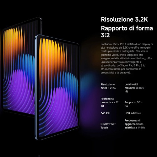 Xiaomi Pad 7 Pro Tablet 8GB+256GB 11,2'' LCD Display 8850mAh Snapdragon 8s Gen 3 - Zdjęcie 8 z 27