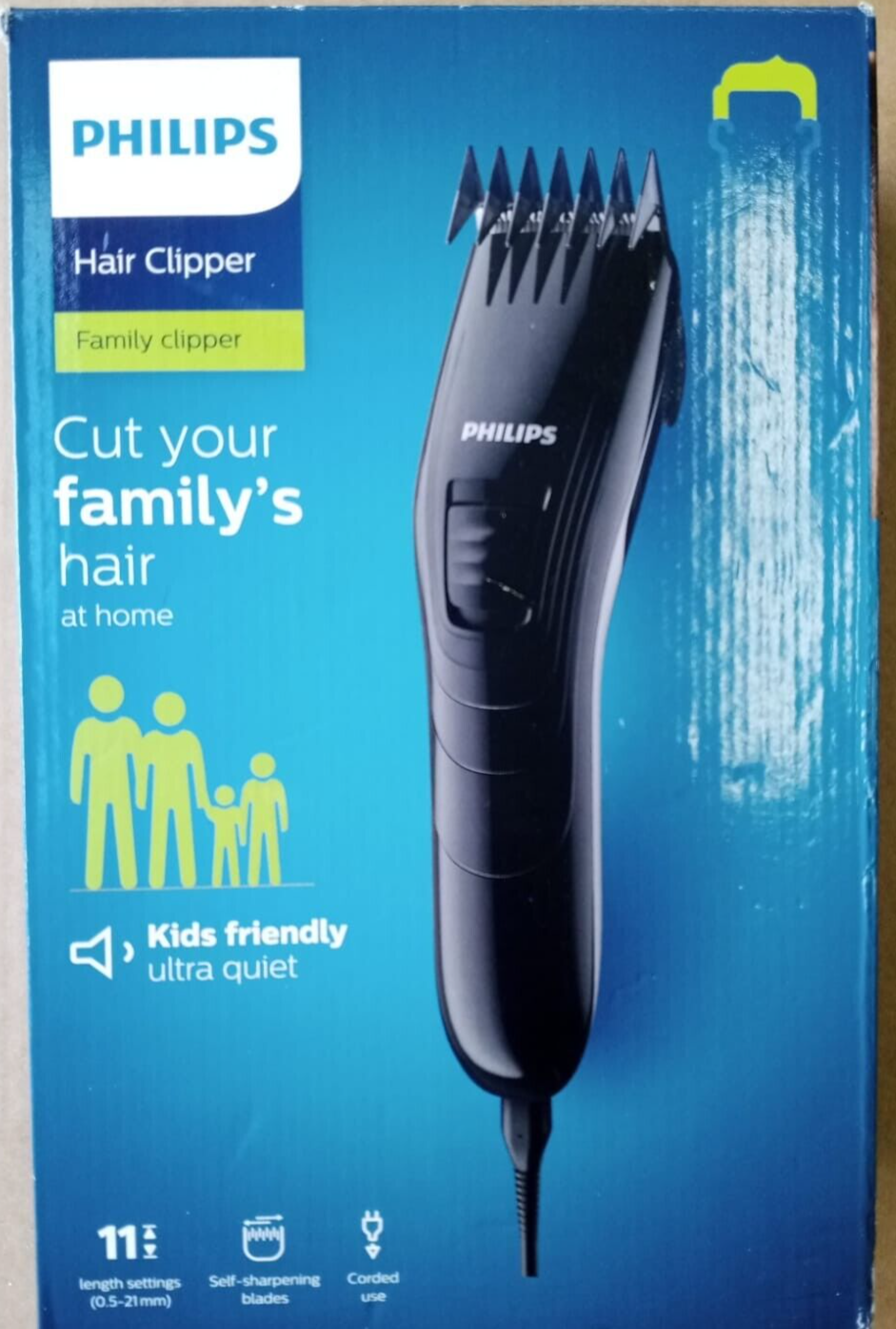 Philips Family Hair Clipper Stainless Steel Blades 11 Lengths Bargain