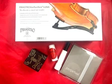 Pirastro Violin Korfker Shoulder rest , Gold Rosin, Peg Compound, Perpetual