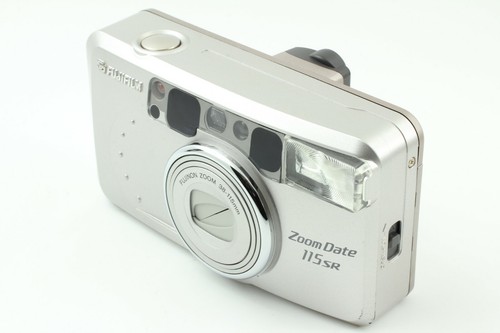 🚀🎁《MINT IN BOX》Fujifilm Zoom Date 115SR Silver 35mm Film Camera From JAPAN✈✈✈✈ - Picture 6 of 11