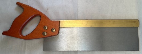 SPEAR & JACKSON #52 - 12” TENON SAW 14TPI - Spectacular with Cardboard Protector - Picture 3 of 7