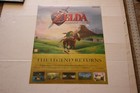 LEGEND OF ZELDA OCARINA OF TIME Nintendo ORIGINAL Video Game UK POSTER 2011 RARE — photo 6