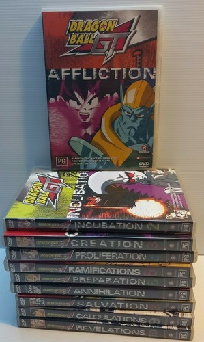 Dragon Ball GT Complete Volume 1 to 10 DVD - Picture 2 of 12