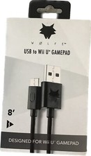 Wolfe USB to Wii U Gamepad 8 Ft New Damaged Box