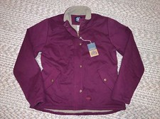 Nwt Polar King Women’s Berber Lined Plum Quilted Button Zip Jacket Size Large R