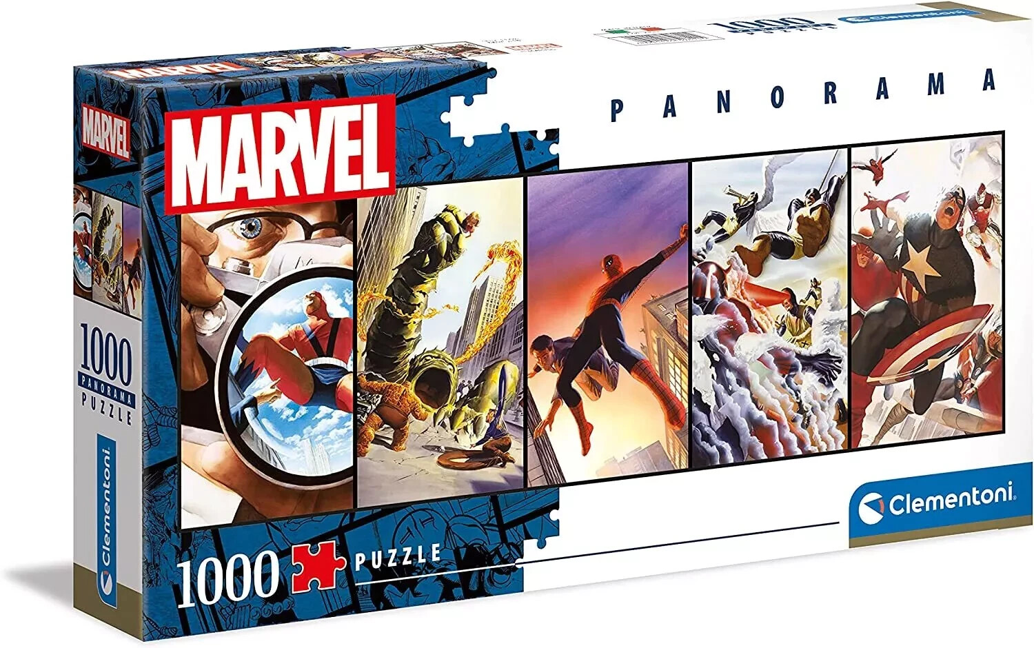 Marvel 1000 Piece Jigsaw Puzzle Panorama by Clementoni  -  New Sealed