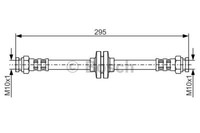 Bosch 1 987 476 632 Brake Hose For Fiat