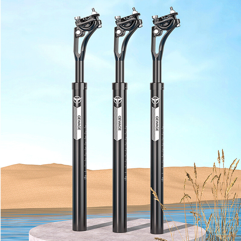 Bicycle Suspension Telescopic Seatpost MTB Road Bike Seat Post Shockproof GEWAGE eBay