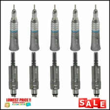 1-5 Dental low Speed Straight Nosecone/ Air motor Handpiece E-type 4H Fit NSK M