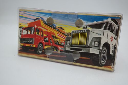 Vintage MAJORETTE Serie 3000 Crane Truck #3011 Yellow France Sealed Blister Pack - Picture 7 of 7