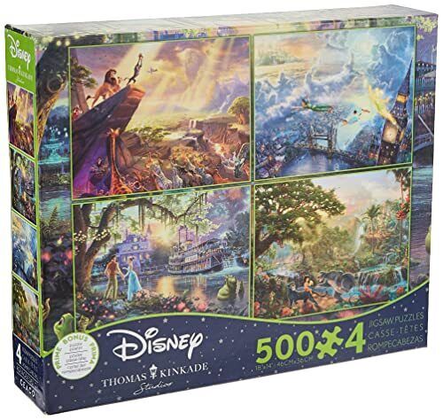 Disney 500 pieces x 4 - Afbeelding 1 van 7