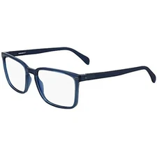 NEW MARCHON NYC M-3803 412 Navy Blue Eyeglasses 54mm with Case