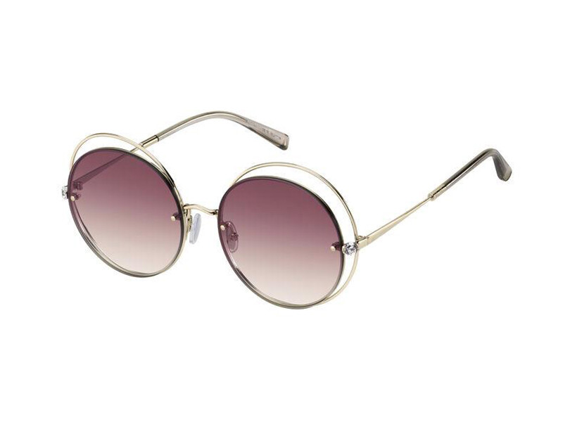 Max Mara Sonnenbrille Mm Shine I 3YG3X Gold - Pink - Frau 33490₽