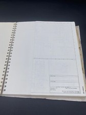 1984 Ford Truck Bronco II Original Wiring Diagrams Guide Foldout Sheet 6 Pc. Set