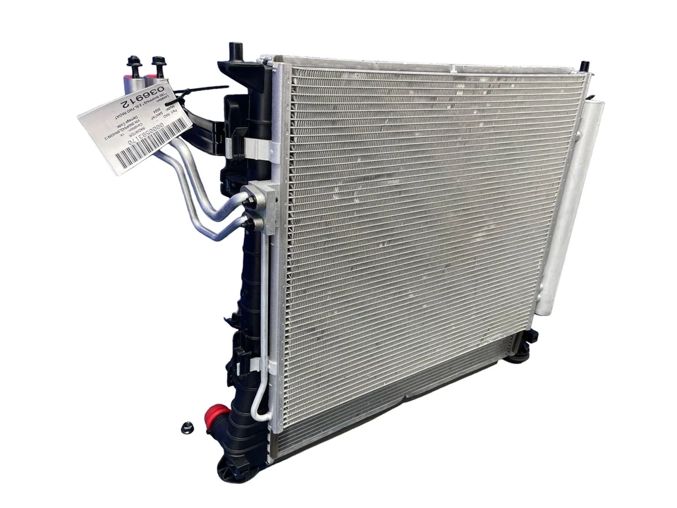 2024 HYUNDAI SANTA FE 2.5L FWD RADIATOR CONDENSOR COOLING FAN SET OEM - Изображение 4 из 4