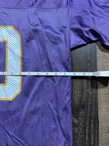 Vintage Chris Carter #80 Minnesota Vikings Starter Jersey Youth XL - Picture 4 of 8