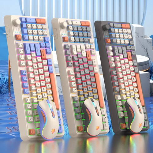 K82 Mechanical Keyboard 94 Keys with Mouse Hot-Swappable Keyboard for PC Laptop - Zdjęcie 3 z 18