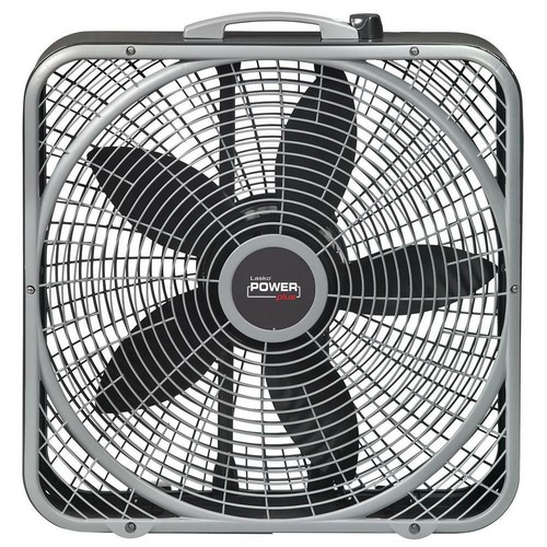 Lasko 20 in. Power Plus Box Fan 3-Speed 