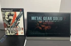 Metal Gear Solid 2: Sons of Liberty (2001) - Sony PS2 - Tested w/ Manual!