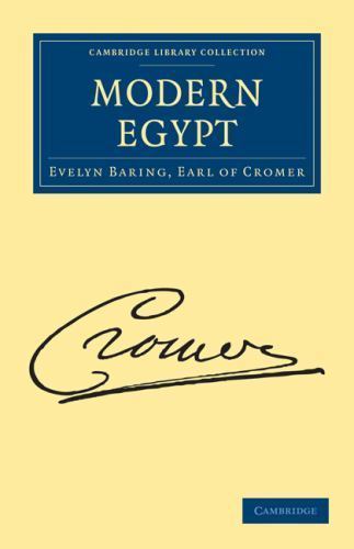 Modern Egypt Baring Paperback Cambridge University Press 9781108025539