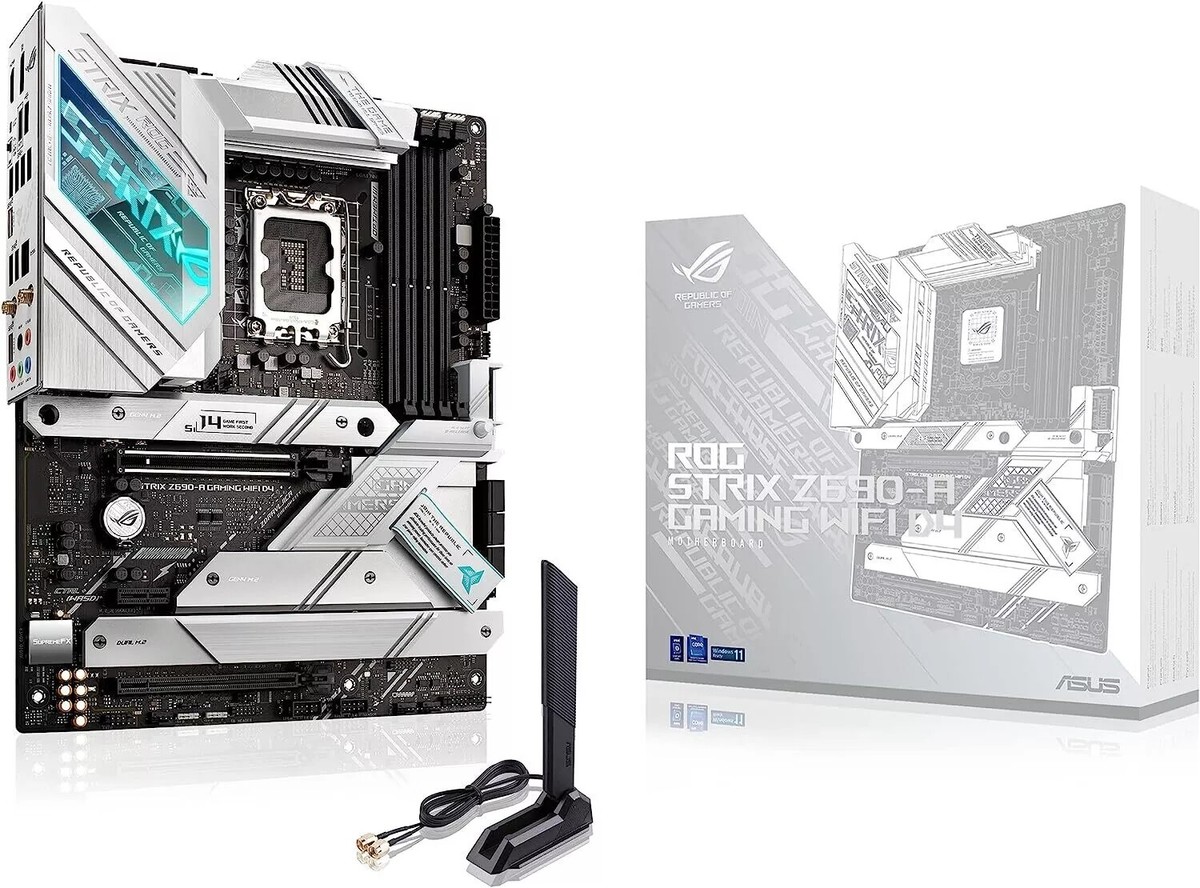 Intel 12900k z690 rog strix d4 32GBセット Intel 12900k z690 rog strix d4 32GBセット ROG STRIX Z690-A