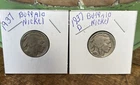 1937 + 1937-D Buffalo Nickels ---- NICE LOT