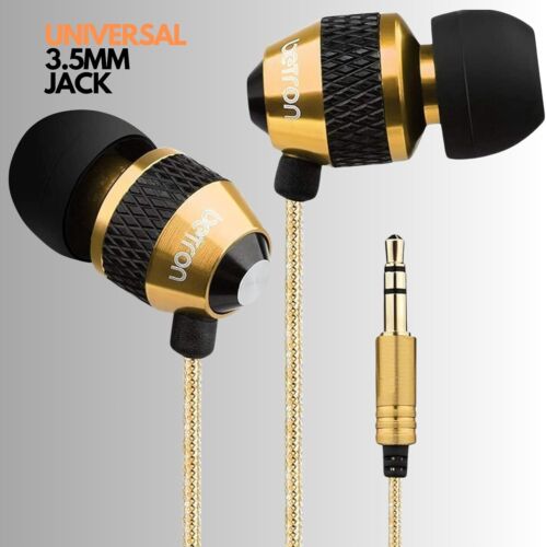 Betron B25 Wired In-Ear Earphones Noise Isolating Strong Bass -4 Color Variation - Picture 20 of 31