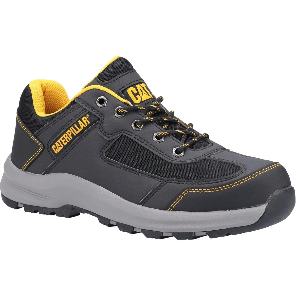 CAT Scarpe Da Costruzione Calibrate Uomo – Tomaia In Nylon – Suola Goodyear