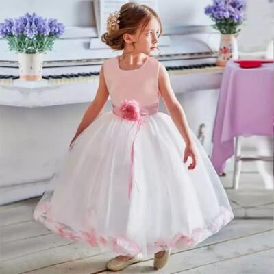 nicole miller formal dress Sparkles and Twirls Pastel Pink Party Dress Pink / 10Y