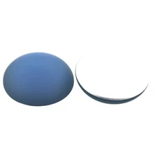 Lunasoft Lucite Cabochon 18mm Round 1Pcs - Denim Blue