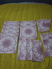 Vintage 1970's H&R  Johnson Cristal Tiles