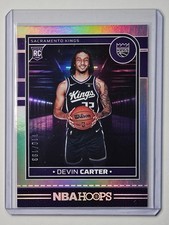Devin Carter 24-25 Hoops Holo Prizm /199 #243 Kings RC Rookie 👑