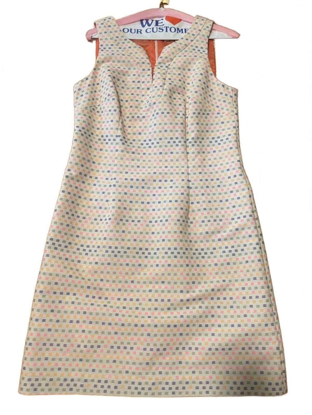 Trina Turk Modern Cream Shift Dress Size 4