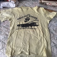 VINTAGE ROLLING STONES T SHIRT 1972 S