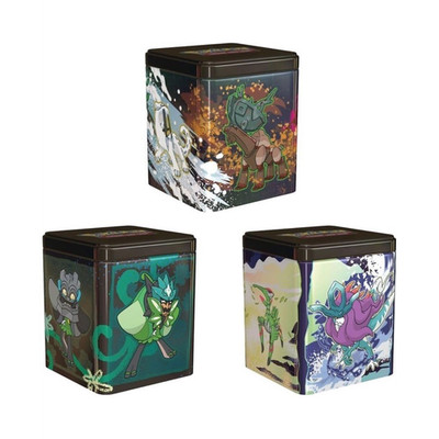 Pokemon TCG Karmesin und Purpur 3x Booster  2025 Stacking Tin sealed
