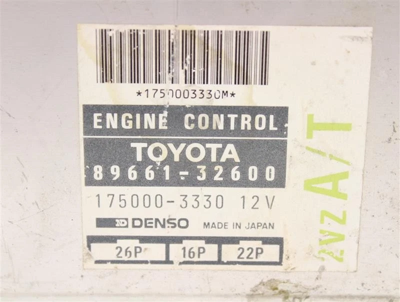 Computadora ECU ECM LEXUS ES250 1990 1991 ALIMENTACIÓN AUTOMÁTICA 40629 Foto 3 de 4