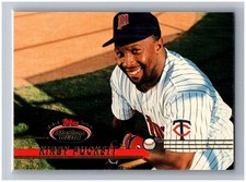 1993 Topps Stadium Club Kirby Puckett #283 Minnesota Twins MLB Baseball HOF Base