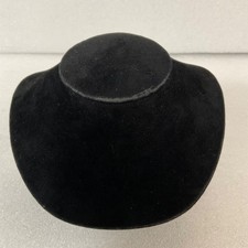 3.5in Black Velvet Jewelry Display Bust 5.5in Wide Stand