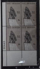 Scott # 1359 - Leif Erikson Issue - Plate Block Of 4 - MNH - 1968