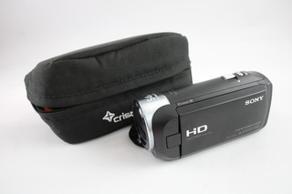 Sony HDR CX240E HD Handycam Digital Video Camera Working w/ 54x Clear Image Zoom