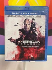 American Assassin (Blu-ray + DVD, 2017) Michael Keaton