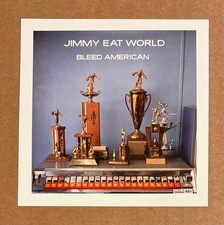 Jimmy Eat World - Bleed American RARE promo sticker '01