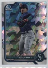 2022 Bowman Chrome Prospects Atomic Refractor Noelvi Marte #BCP-63 18ia