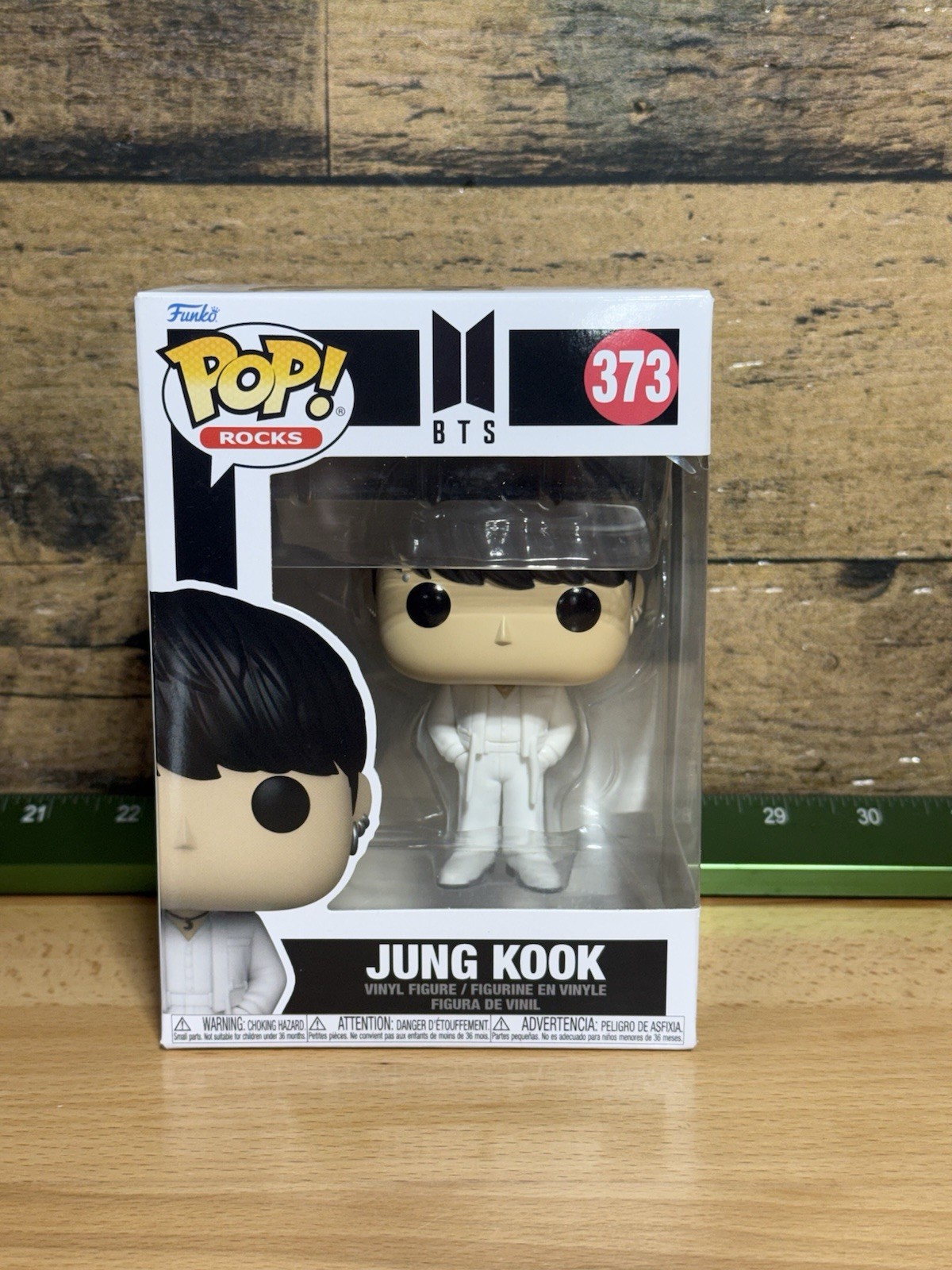 NUEVO-Funko Pop! Caja de figuras de vinilo Rocks BTS Jung Kook #373 - EXCELENTE